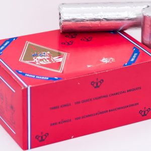 Caja de 100 unid carbón semirrapido de 33 Ømm